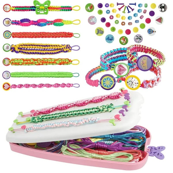 Girls Friendship Bracelet Making Kit, DIY Art Carfts Toy For Girls Age